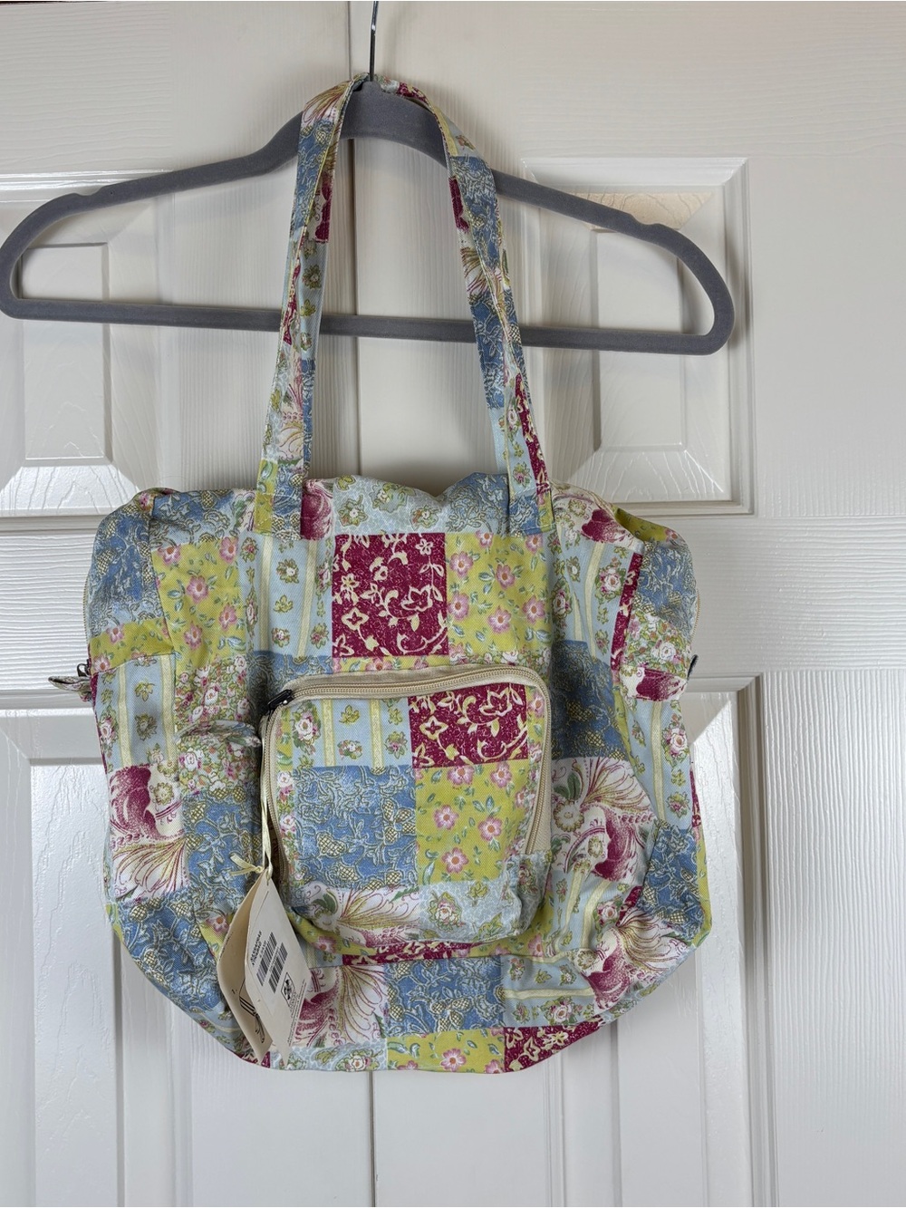 NWT Vintage Isabella’s Journey Packable Zippered Tote Bag